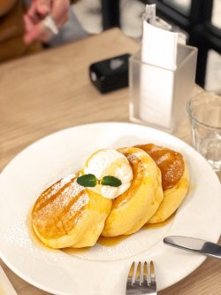 A Happy Pancake Horie Store S Photo Pancake Cafe In Shinsaibashi Minami Senba Nagahoribashi Osaka Area Openrice Japan